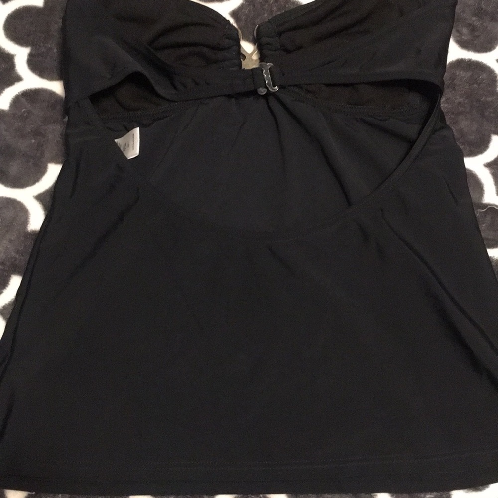 4 for $20 HULA HUNEY BLACK BATHING SUIT TOP - Picture 5 of 5